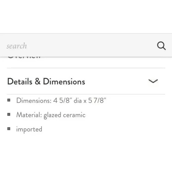 VASE MAGNOLIA HOME JOANNA JOJO GAINES NEW CERAMIC - Picture 5 of 5